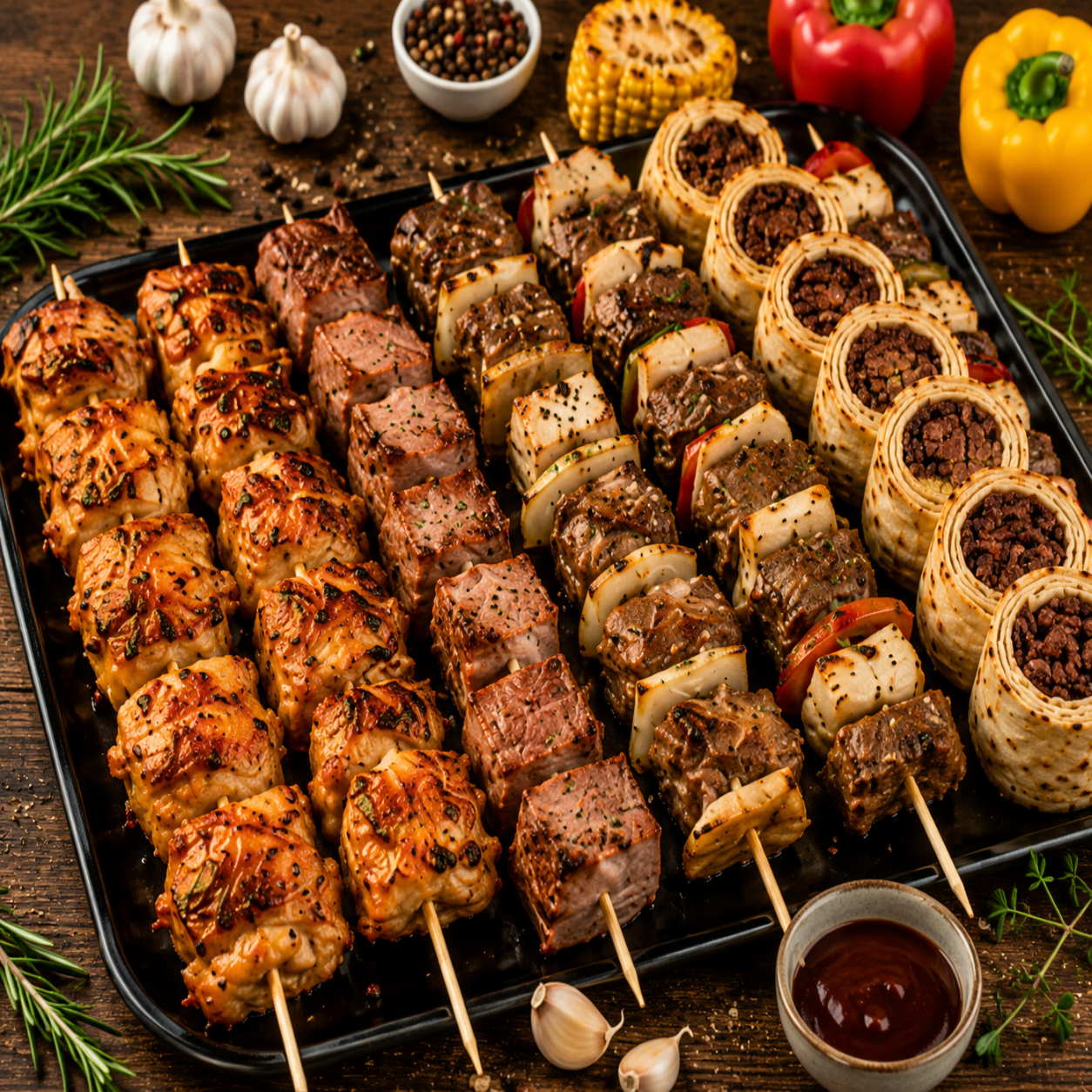 Backyard BBQ Kebab Combo