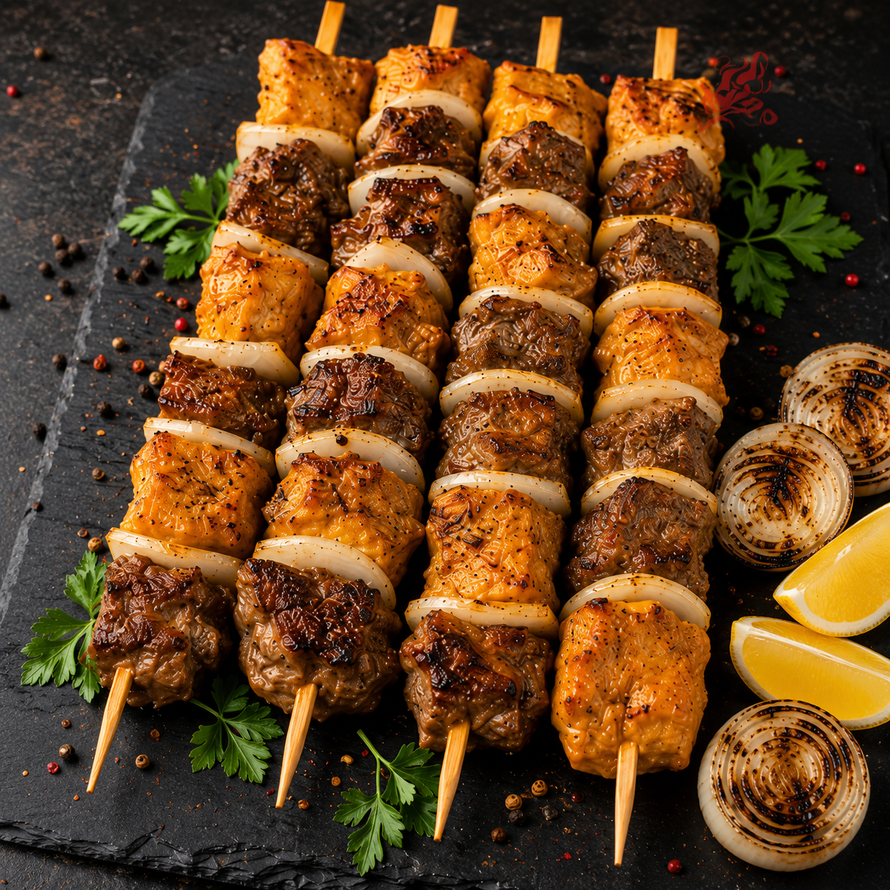 Chef Ali Signature Soltani Kebab – Mix Chicken & Lamb