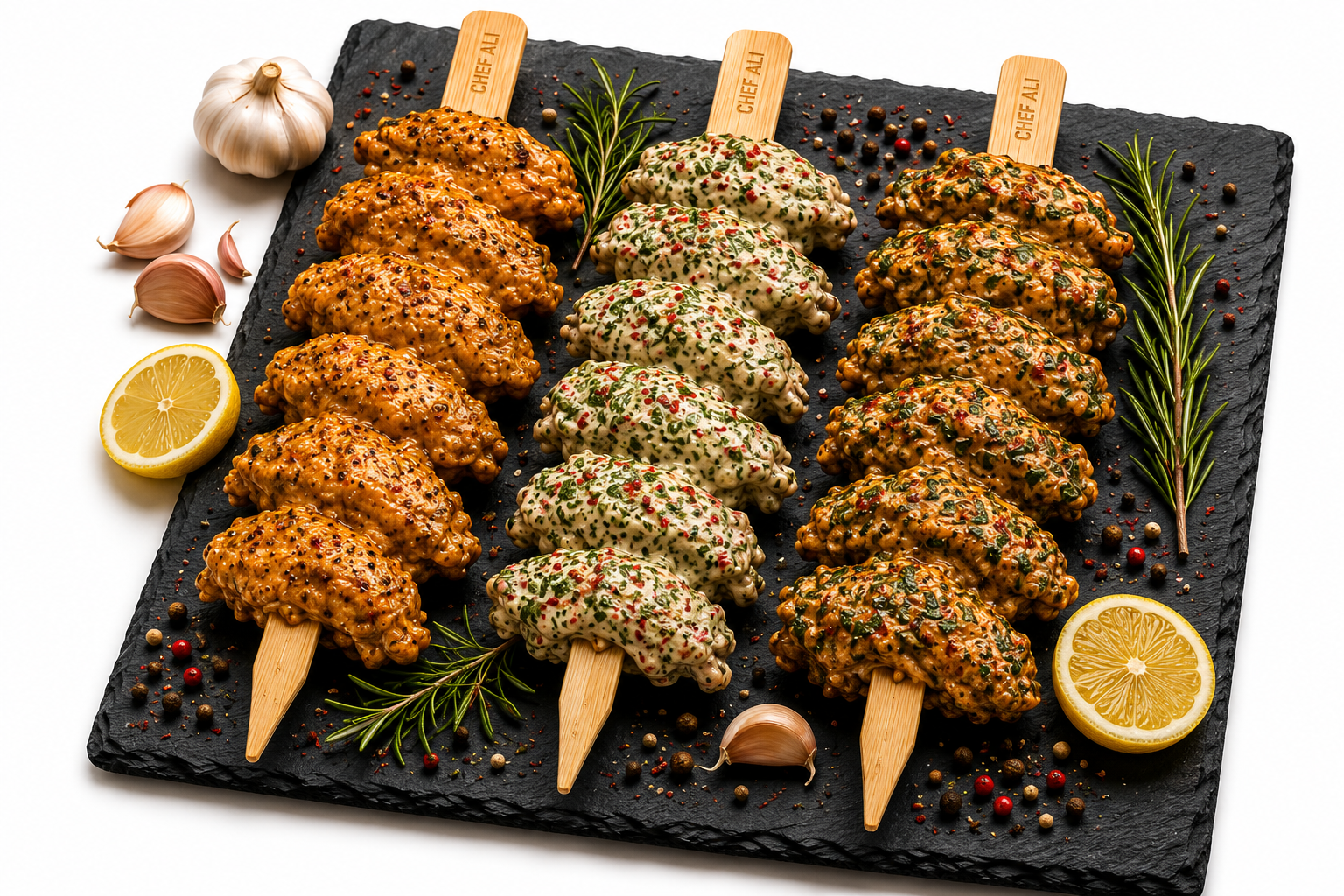 Chicken Wings Kebab