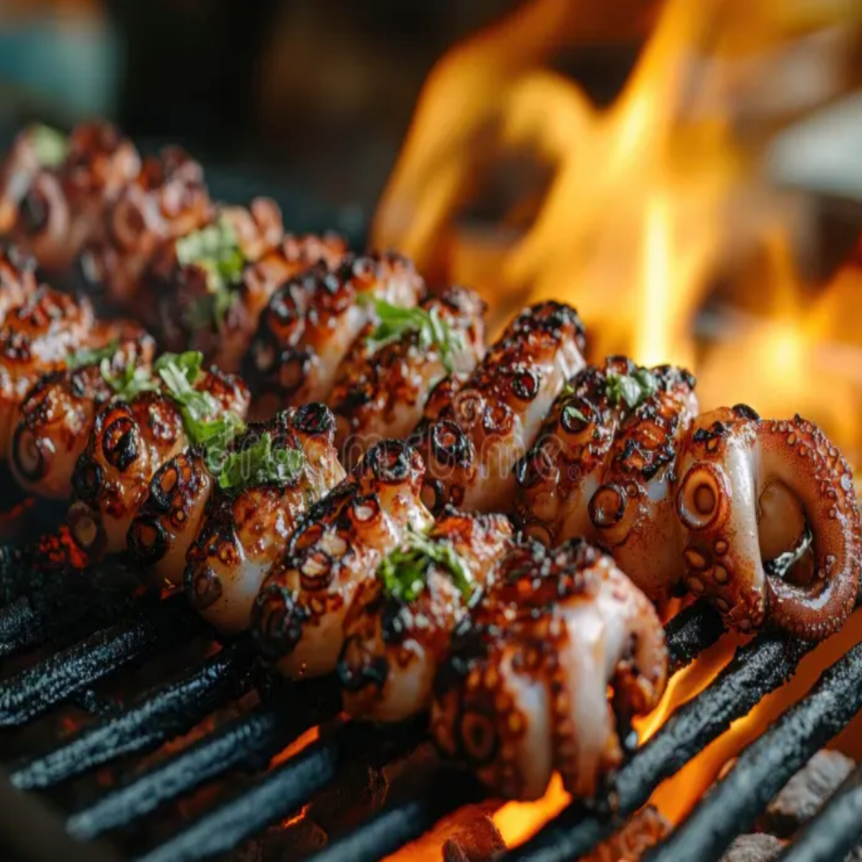 Delight Octopus Kebab
