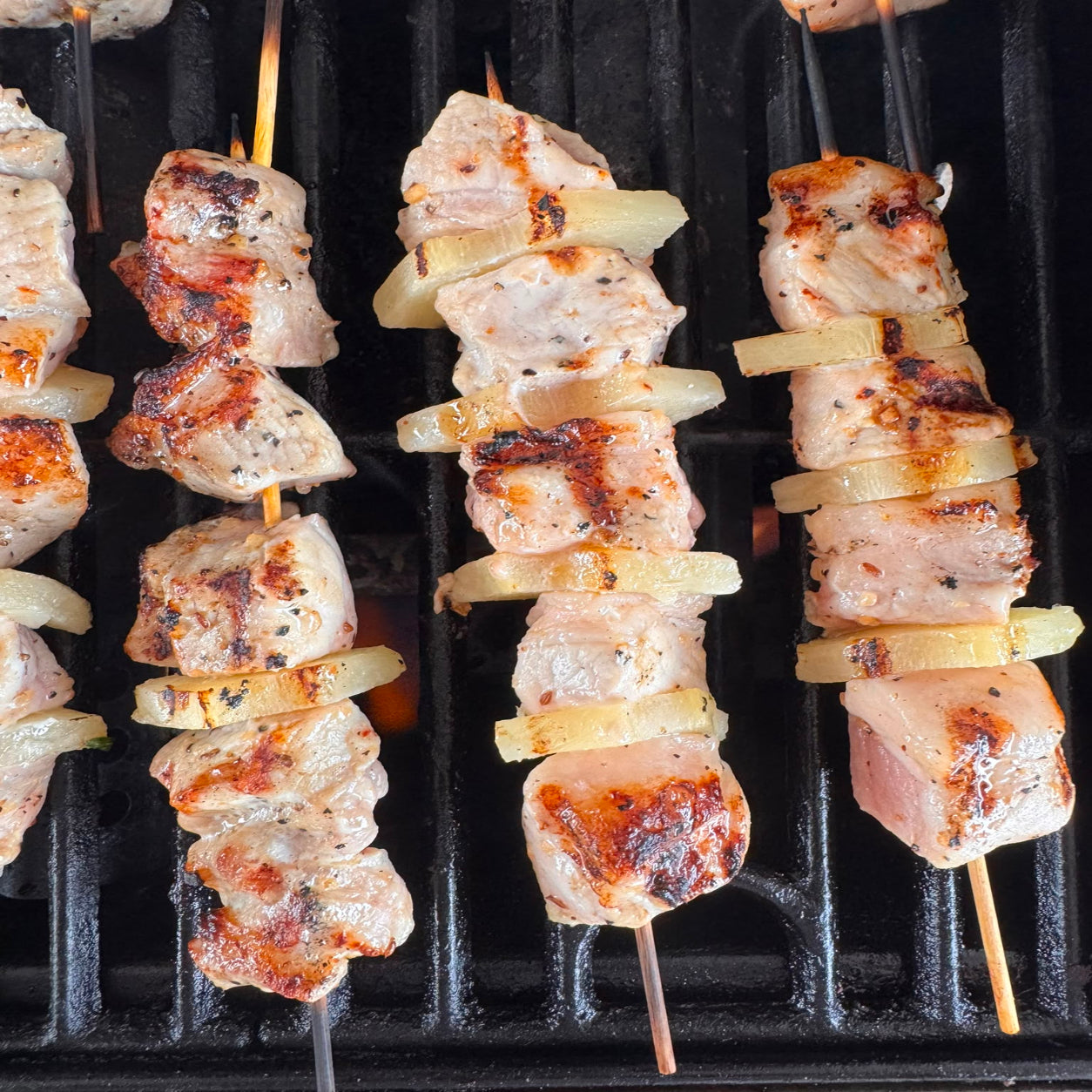 Island Pork Loin Kebab