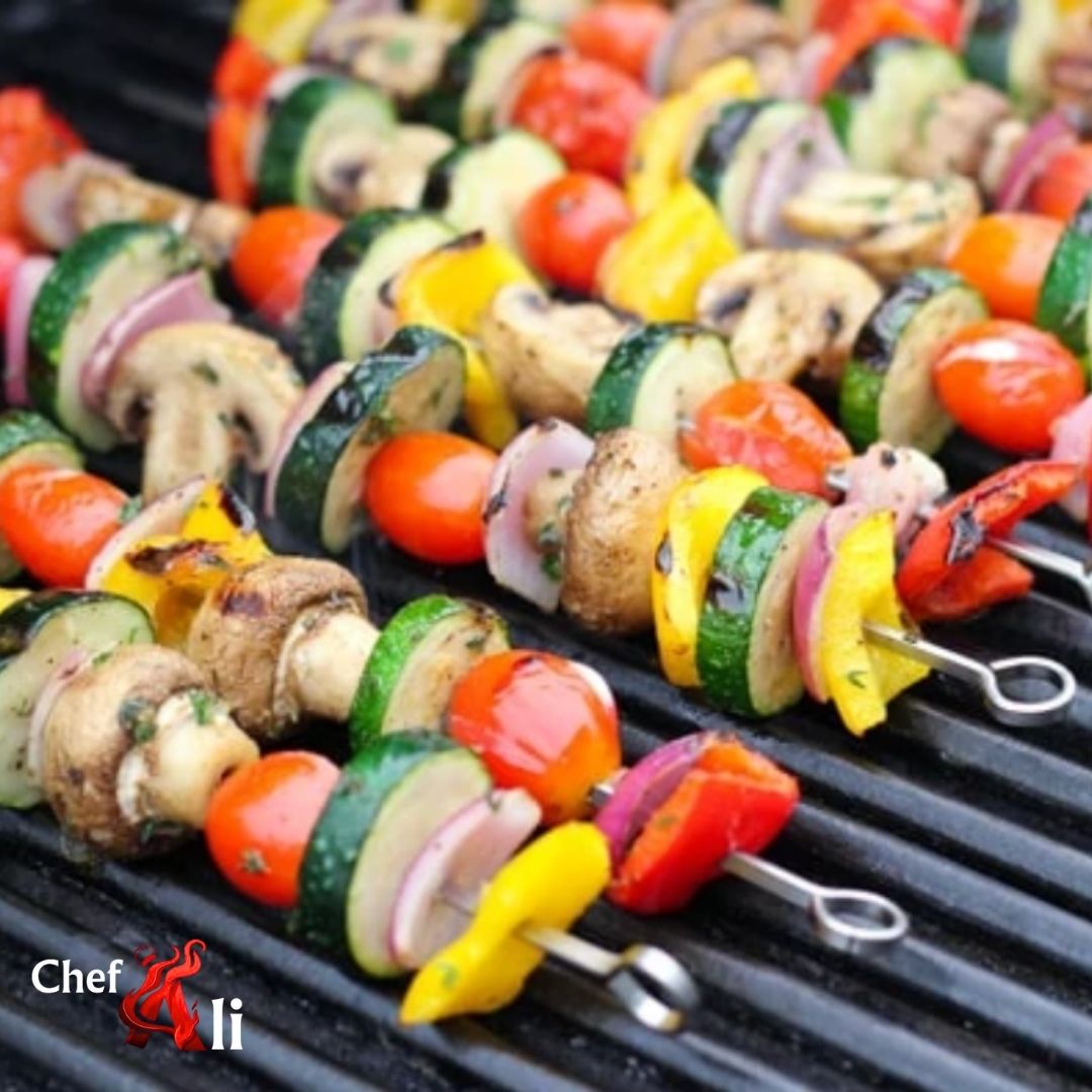 Mushroom Mix Skewer