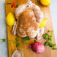 Rice Stuffed Chicken Rotisserie 