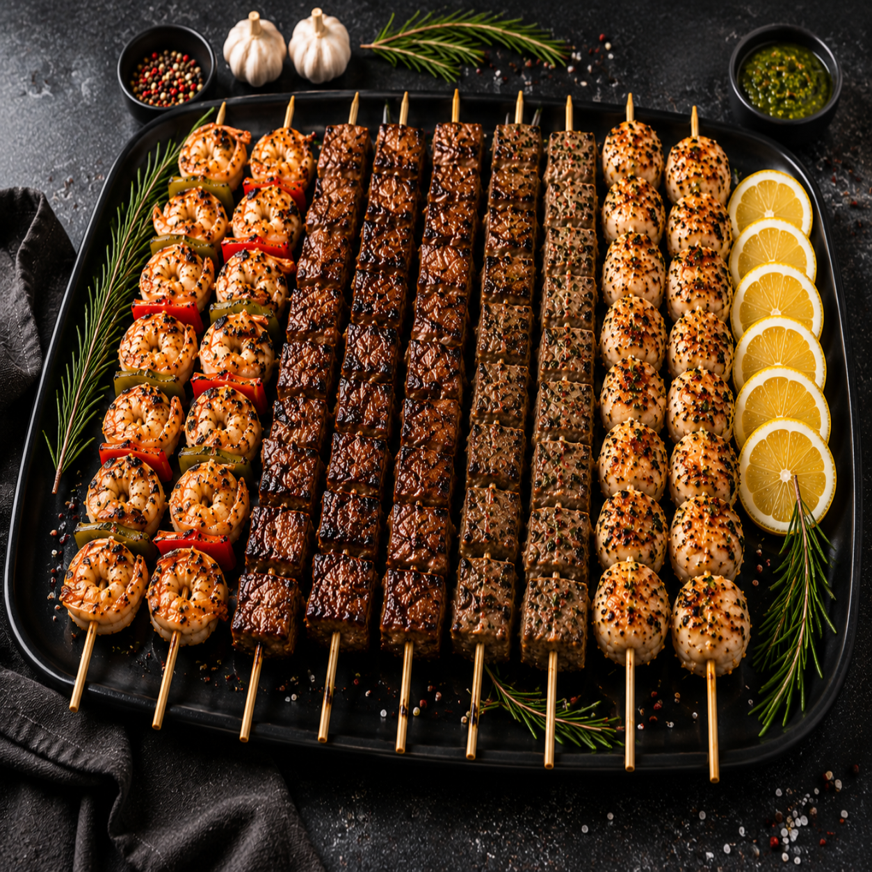 Surf & Turf Kebab Combo