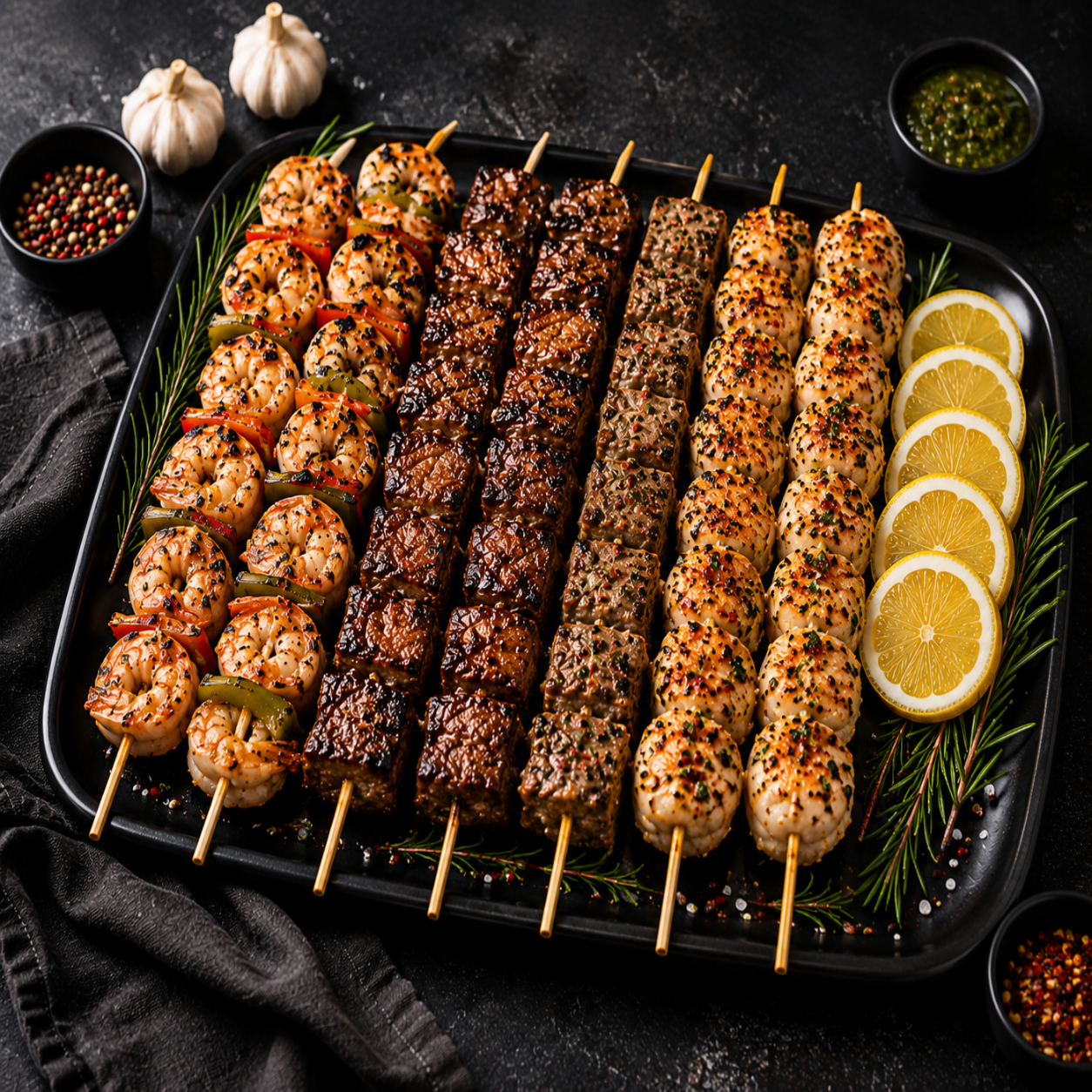 Surf & Turf Kebab Combo