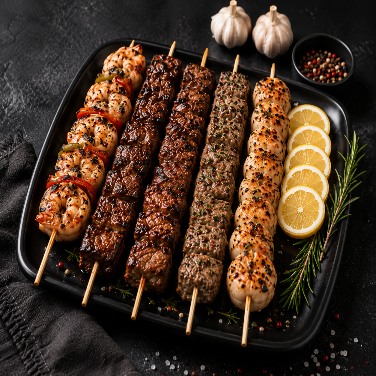Surf & Turf Kebab Combo